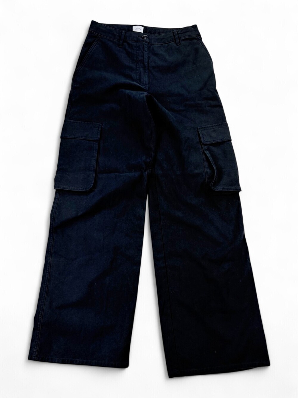 Wilfred Free Wide Leg Cargo Jeans Black Size 6